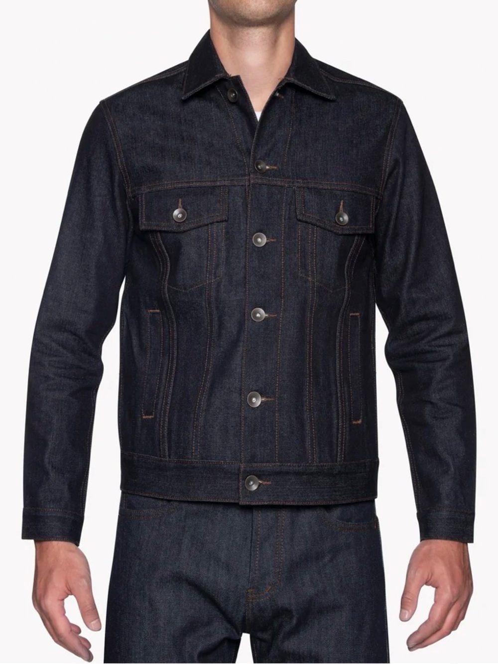 The Unbranded Brand UB901 Denim Jacket - 14.5oz Indigo Selvedge Men’s Medium